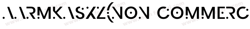 AaRMKASXZ(Non CommercialUse)字体转换